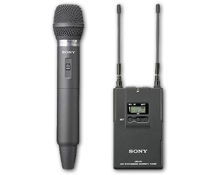 Microfone sem fio Sony UWP-V2