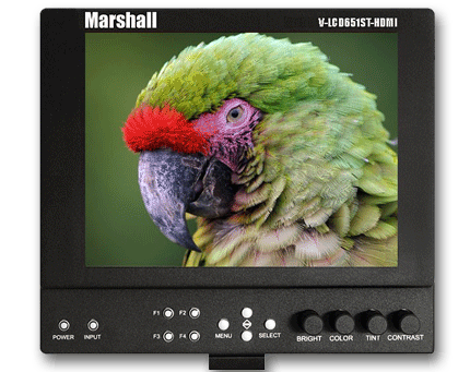 Monitor HD Portátil Marshall VLCD 651 ST